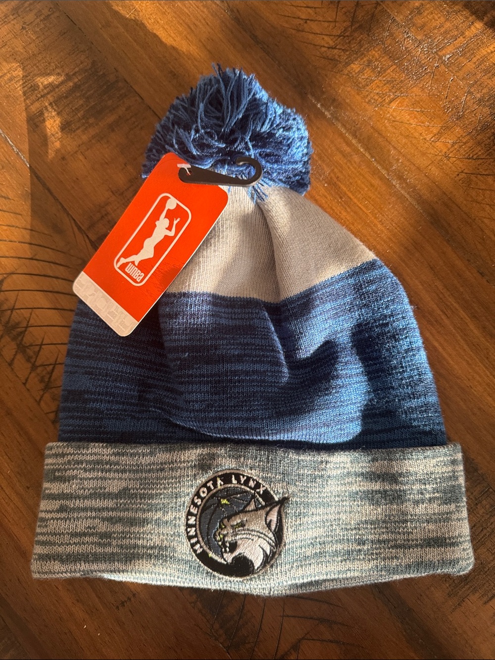 Minnesota Lynx Blue Knit Pom Beanie